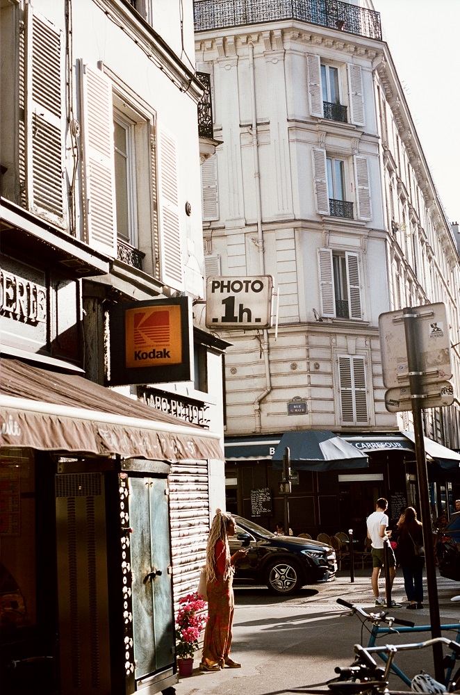 Straßenszene in Paris